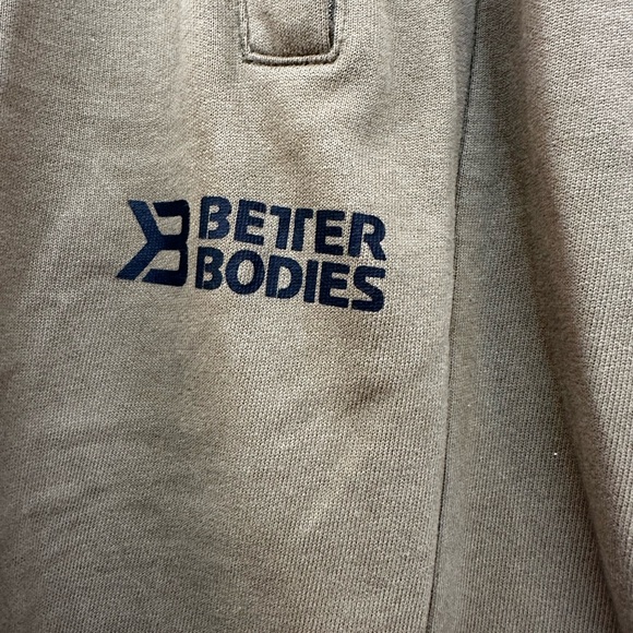 Better Bodies Bronx Harlem Zipped Joggers Size L - Picture 3 of 4